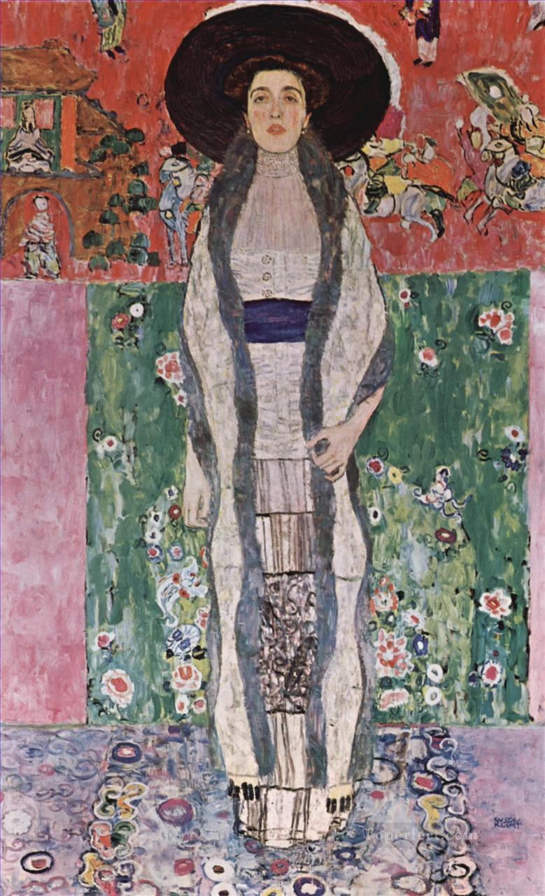 Portrat der Adele Bloch Bauer Symbolism Gustav Klimt Oil Paintings